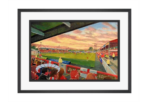 Broadfield Stadium Fine Art Print - Crawley Town FC Broadfield Stadium Fine Art Print - Crawley Town FC